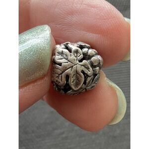 sterling silver Trollbeads Wine Harvest bead LAA 925 Charm